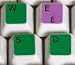 LERNING ENGLISH UK COLORED PC KEYBOARD STICKERS NON TRANSPARENT BACKGROUND FOR COMPUTERS LAPTOPS KEYBOARDS