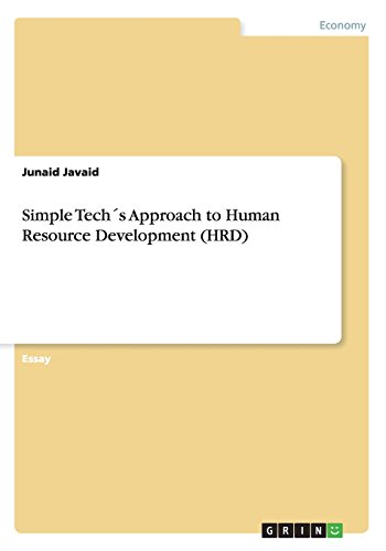 Simple Techs Approach to Human Resource Development (Hrd)