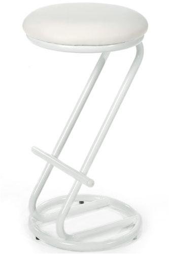 Milano Backless Counter Stool Non-swivel White/white