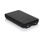 Wintop International(HK) Limited【iPad&iPhone対応】5000mAh 2ポートUSB出力 大容量補助バッテリー Power Bank（ブラック）