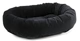 Bowser Donut Bed- Ebony Microvelvet-Large