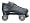 Pacer GTX 500 Mach 5 Quad Speed Skates - Black Size 8