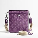 AUTHENTIC COACH GRAMERCY OP ART SWING PACK MESSENGER BAG