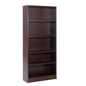 Essentials Bookcase Wood Composite - Mahogany (72)