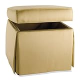 IMAGE OF Ava Storage Ottoman - Bronze Silk - Frontgate