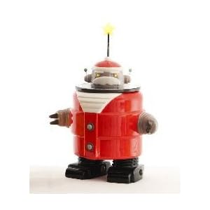 Robot Santa Claus Christmas Cookie Jar LED Lights, 12 by