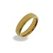 Eve's Addiction 18K Gold Plated 5mm Stainless Steel Comfort Fit Band