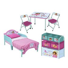 Nickelodeon Dora The Explorer Convertible Toddler Bedroom