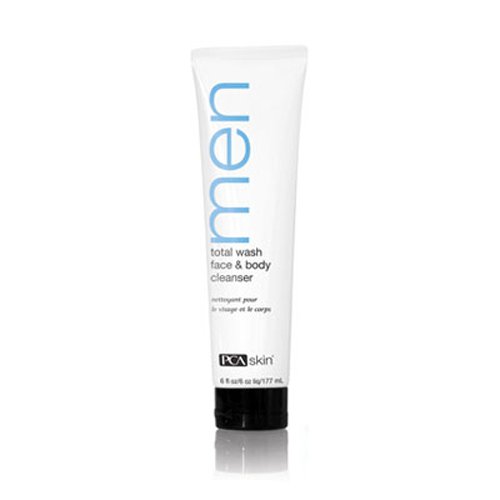 PCA Skin Total Wash Face & Body Cleanser for Men, 6 oz