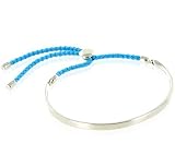 Utopia .925 Silver Plated Turquoise Friendship Fiji Bracelet