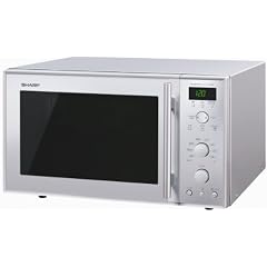 Sharp R-898(AL)-A Mikrowelle 900W, 26L, GRILL, ALU