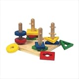 Guidecraft Twist and Sort Color and Shape Manipulative