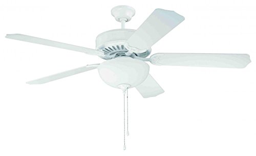 Craftmade Lighting C201w Pro 201 52 Ceiling Fan With Light Kit
