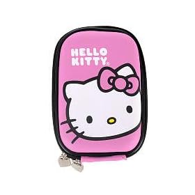 Hello Kitty Hard Shell Camera Case - Pink (4.25 x 3.25 x 1.25)