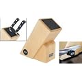 Stellar Fibre & Beech Universal Knife Block With Pop Out Honer