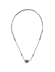 2.04 Carats Pave Diamond Bead Handmade Necklace Charm Sterling Silver .925 Macrame Fashion Jewelry