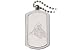 Purdue University Boilermakers Dog Tag Necklace