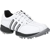adidas Jr Tour Traxion White/White/Black (WIDTH: Medium, SHOE SIZE:6.5)