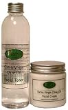Plant Magic Extra Virgin Olive Oil Facial Cream & Facial Toner Set From England