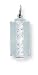 Sterling Silver Razor Blade Charm with 20 inch Sterling Silver Chain