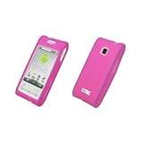 EMPIRE Hot Pink Silicone Skin Cover Case for LG Optimus GT540