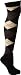Argyle Over the Knee Socks by Foot Traffic in Black Argyle, one size