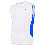 Prince Men's Black Collection Sleeveless Crew 5 - National Blue