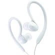 JVC HAEBX85W Inner Ear Sports Clip Headphone (White)
