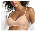 Playtex Women's Thank Goodness It Fits Seamless Daisy Jacquard Wire Free Bra #4606