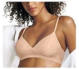 Playtex Women's Thank Goodness It Fits Seamless Daisy Jacquard Wire Free Bra #4606
