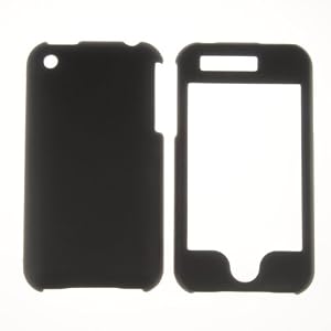 Wireless Technologies Rubberized Thin Shell Case for iPhone 3G, 3G S (Black)