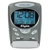 Elgin 3400E LCD Alarm Clock