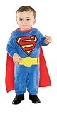Superman Infant Halloween Costume Size 0-9mo.