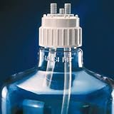 Nalgene Filling/Venting Closures for Nalgene Carboys, Bottle; 83mm PP Closure; 0.5 in. Tubing I.D.