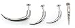 Stainless Steel Labret Sold as a Pair