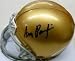 Ara Parseghian signed Football Mini Helmet (Notre Dame)