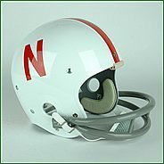 1970-1981 Nebraska Cornhuskers Authentic Replica Throwback NCAA Football Helmet