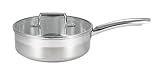 T-Fal Elegance Stainless Steel 3.6 Quart Covered Chicken Fryer