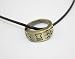 Naruto Gaara Sunagakure Symbol ring necklace Anime Costume charm pendant