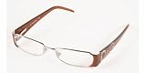 DOLCE & GABBANA D&G 5021-B 033 SILVER WITH BROWN PLASTIC TEMPLES EYEWEAR 52MM