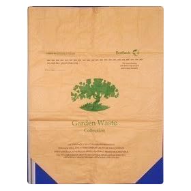 75 Ltr Compostable Paper Garden Waste Sack 25 Pack PLUS 20% Extra FREE (5 sacks)