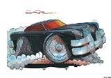 Review The Moneyman  / LINCOLN CONTINENTAL KOOLART image CERAMIC MUG 863