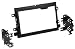 METRA 95-5812 FORD, LINCOLN & MERCURY 2004-2007 RADIO INSTALL KIT