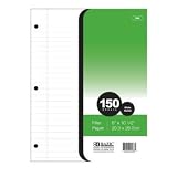BAZIC W/R Filler Paper, Assorted, 150 Count