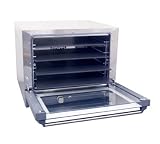 Cadco OV-023P Convection Oven feet half-size