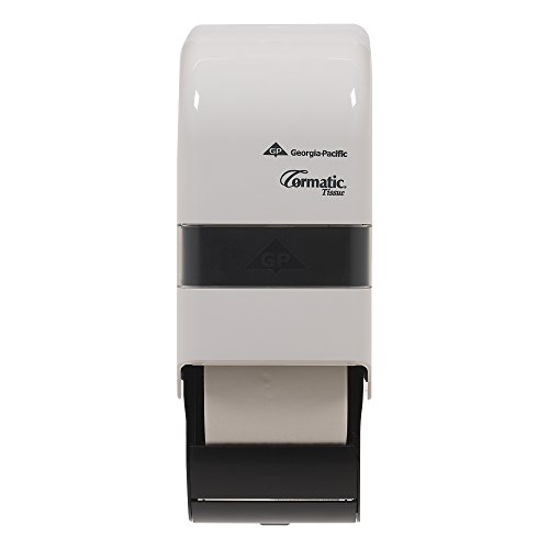 Georgia-Pacific DS0250N Cormatic Designer Series Vertical 2-Roll Bathroom Tissue Dispenser 5.810