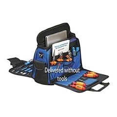 HEPCO & BECKER WERKZEUGTASCHE Techniker-Werkzeugtasche, schwarz/blau