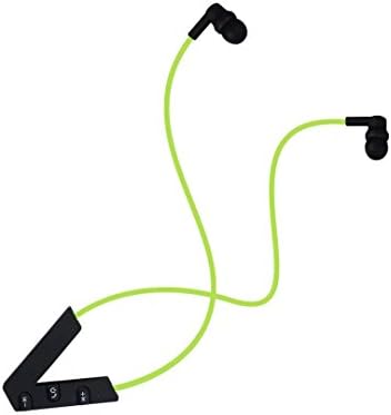 Flyingman Wireless Bluetooth Outdoor Sport Stereo Earphone with Microphone for Cellphone and Bluetooth Devices-Green&amp;Black
