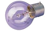GE Lighting 40BCOPRD / 40W Round Lamp - Bayonet Cap - Opal - Pack of 4