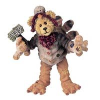 Boyds Shoebox Turkey Bear Giblet McBaste..You Turkey! #3232